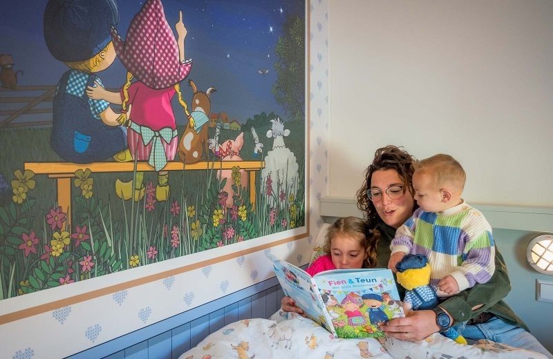 Verhaaltje lezen voor het slapengaan