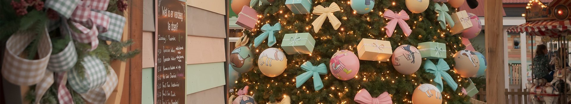 Kerstboom in je accommodatie
